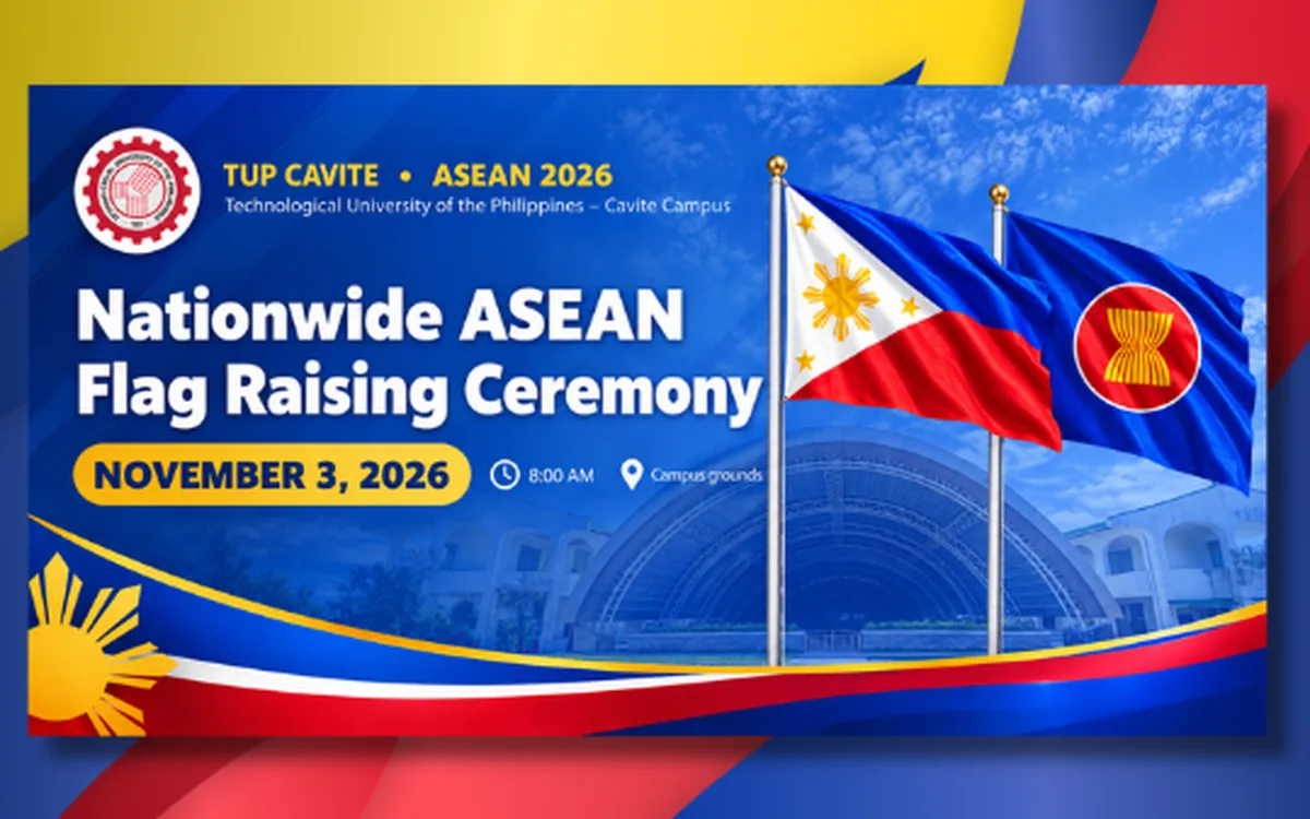 TUP Cavite to join nationwide ASEAN flag-raising ceremony