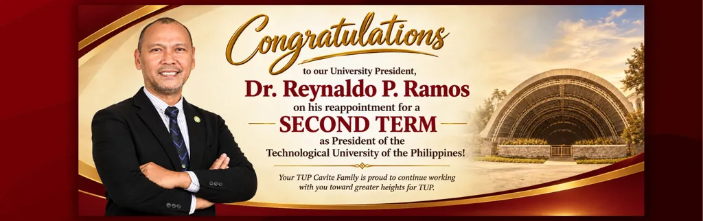 Congratulations to our University President