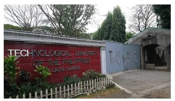 The Technological University of the Philippines, Cavite Campus signboard at the old gate